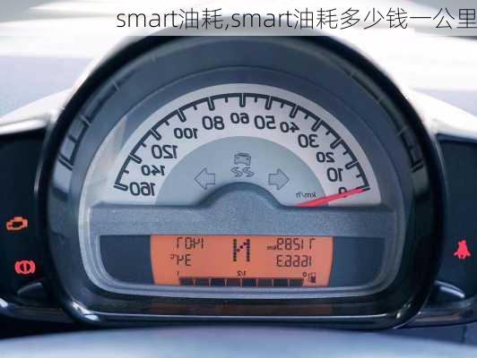 smart油耗,smart油耗多少钱一公里