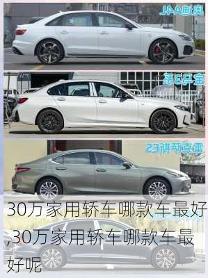 30万家用轿车哪款车最好,30万家用轿车哪款车最好呢