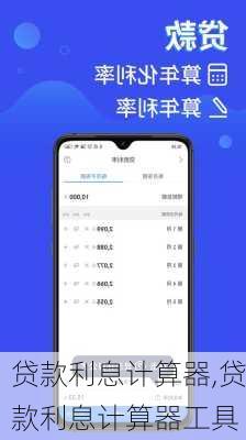贷款利息计算器,贷款利息计算器工具